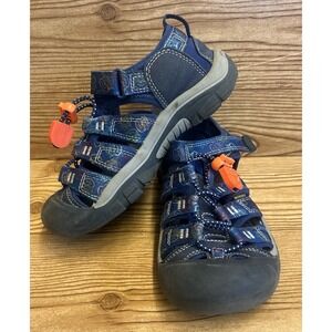 Keen  Kids Blue Newport H2 Big Kid Sz‎ US 1 Y Only You Smokey The Bear Washable